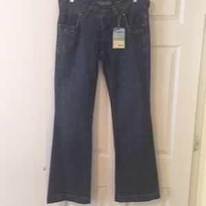 Organic denim jeans